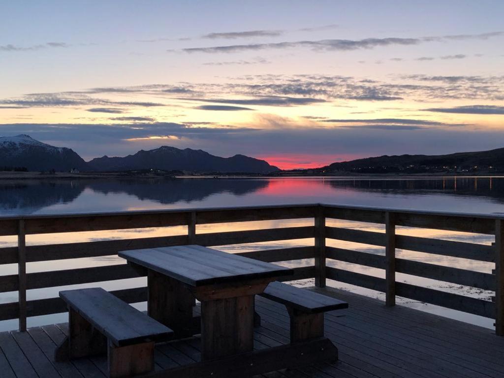 Rorbu Skreda Villa Leknes Kültér fotó